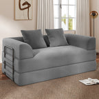 70" Convertible Floor Sofa Bed 4-in-1