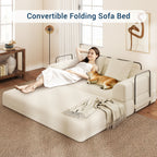 70" Convertible Floor Sofa Bed 4-in-1