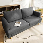 70" Modern Loveseat Sofa with USB Ports