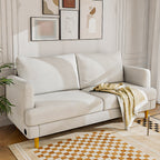 70" Modern Loveseat Sofa with USB Ports