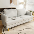 70" Modern Loveseat Sofa with USB Ports