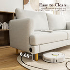 70" Modern Loveseat Sofa with USB Ports